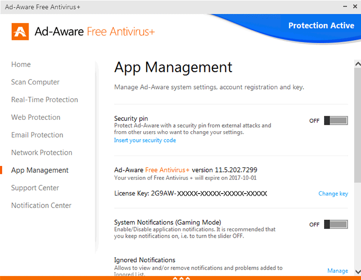 Ad-Aware Free Antivirus+, Software